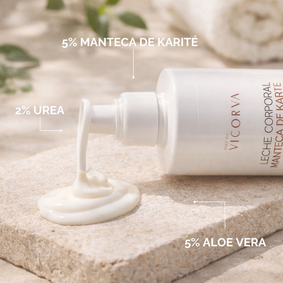 Leche Corporal - Manteca de Karité - 500 ml - Cosmética Vicorva