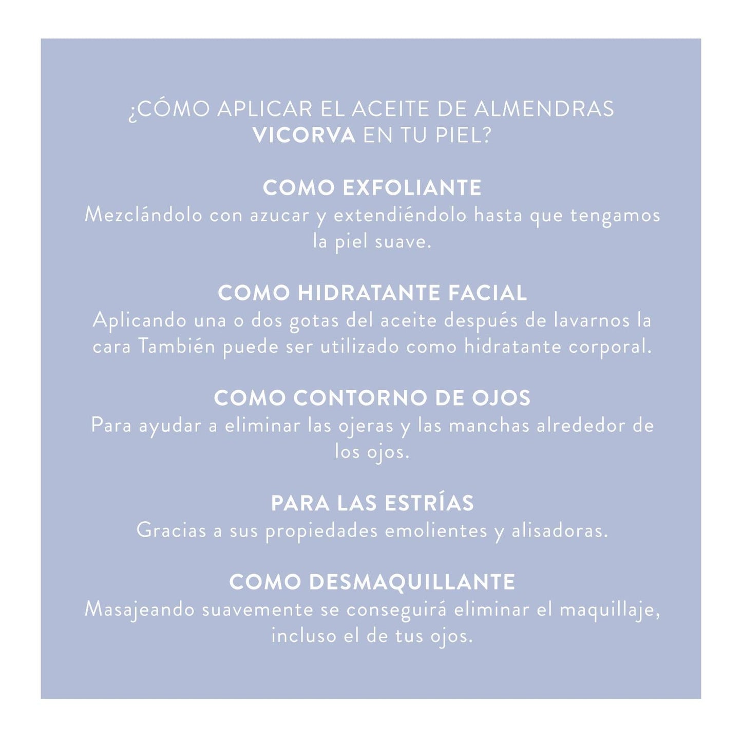 Aceite de Almendras Dulces 100% Puro - 250 ml - Cosmética Vicorva