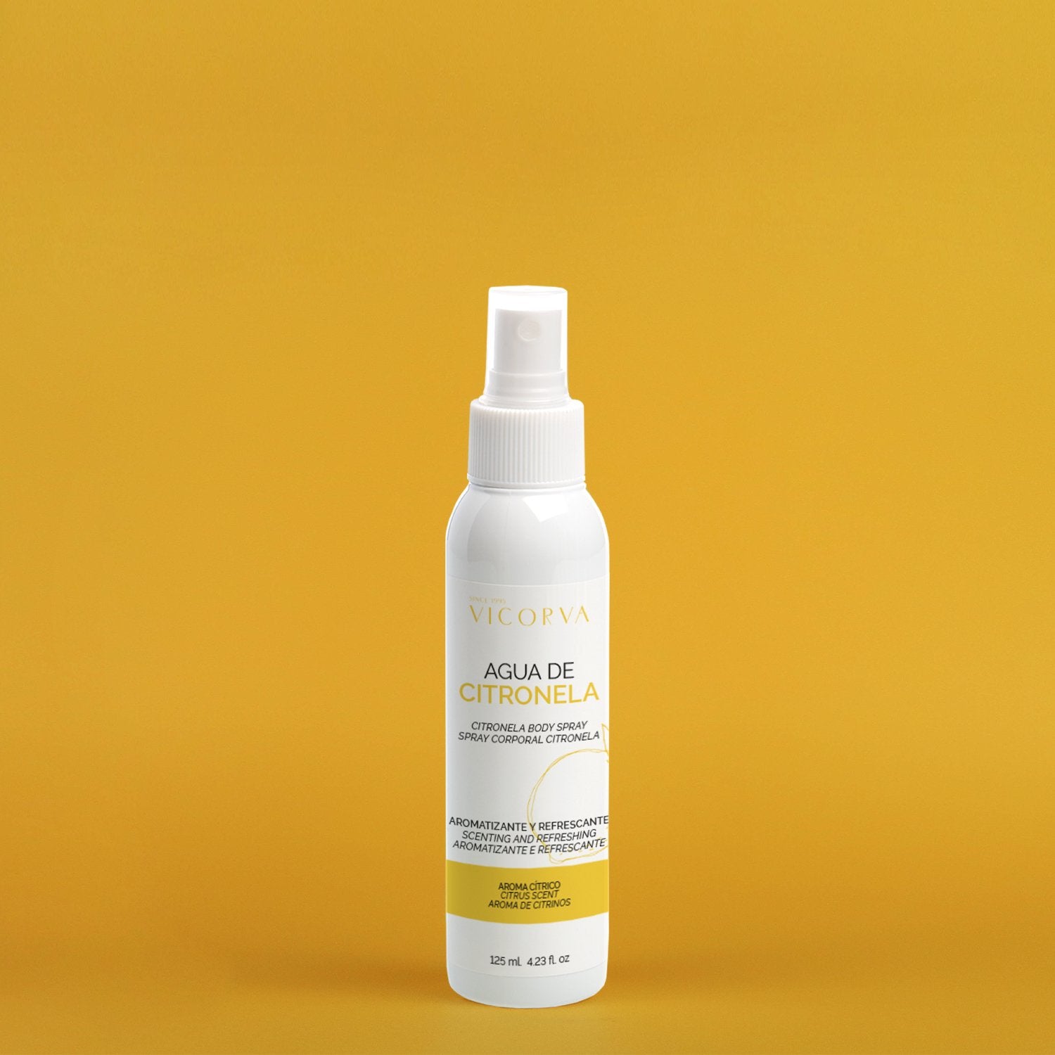 Agua de Citronela - 125 ml - Cosmética Vicorva