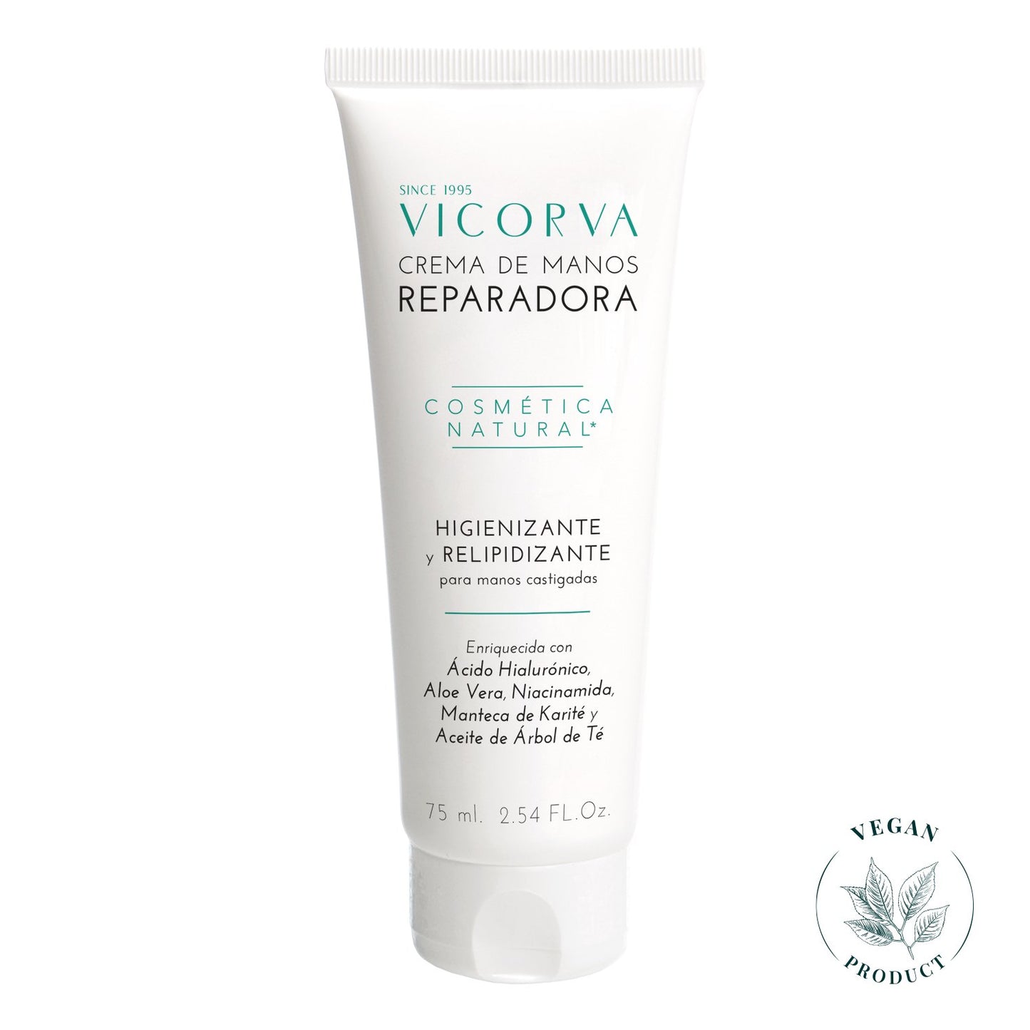 Crema de Manos Higienizante y Relipidizante - 75 ml - Cosmética Vicorva