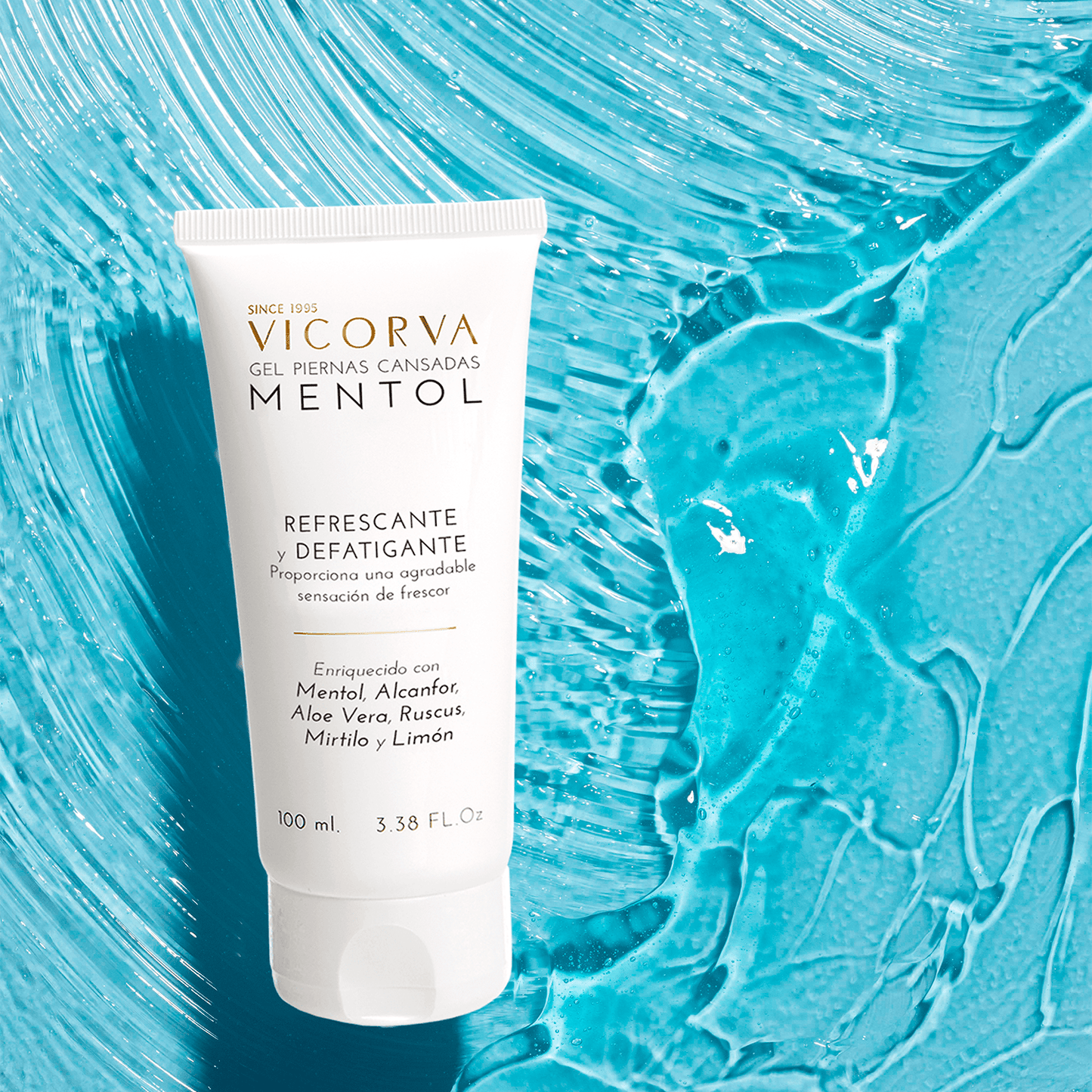 Gel Piernas Cansadas Mentol - 100 ML - Cosmética Vicorva