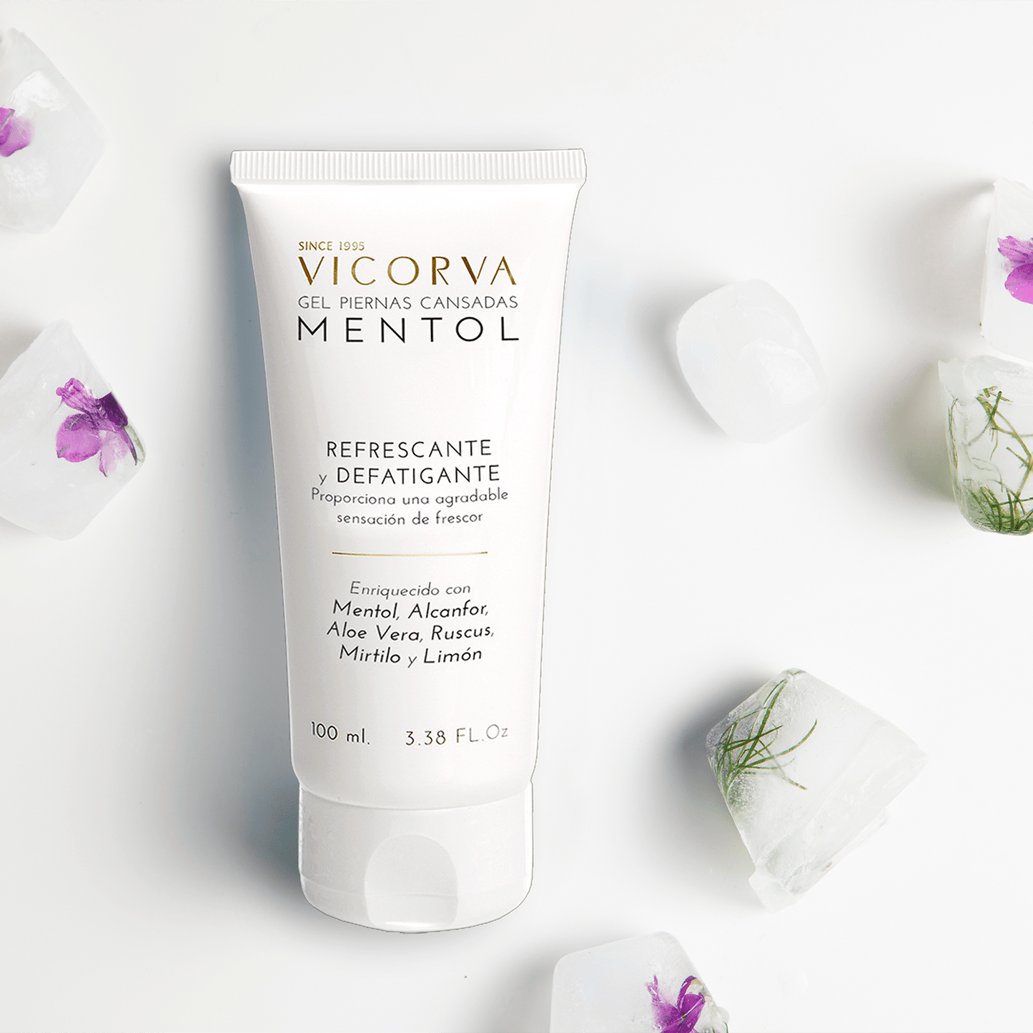 Gel Piernas Cansadas Mentol - 100 ML - Cosmética Vicorva