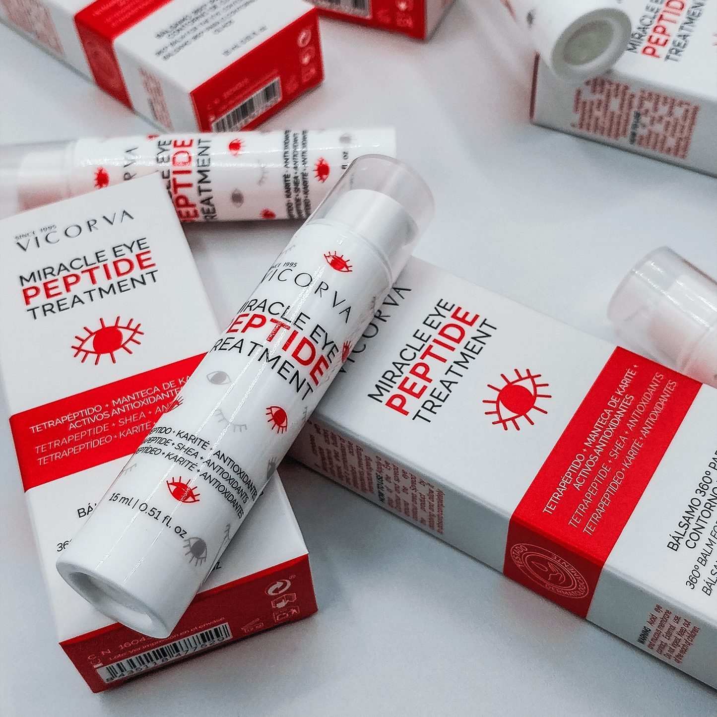 Miracle Eye Peptide Treatment - Contorno Ojos Antiarrugas - 15 ml - Cosmética Vicorva