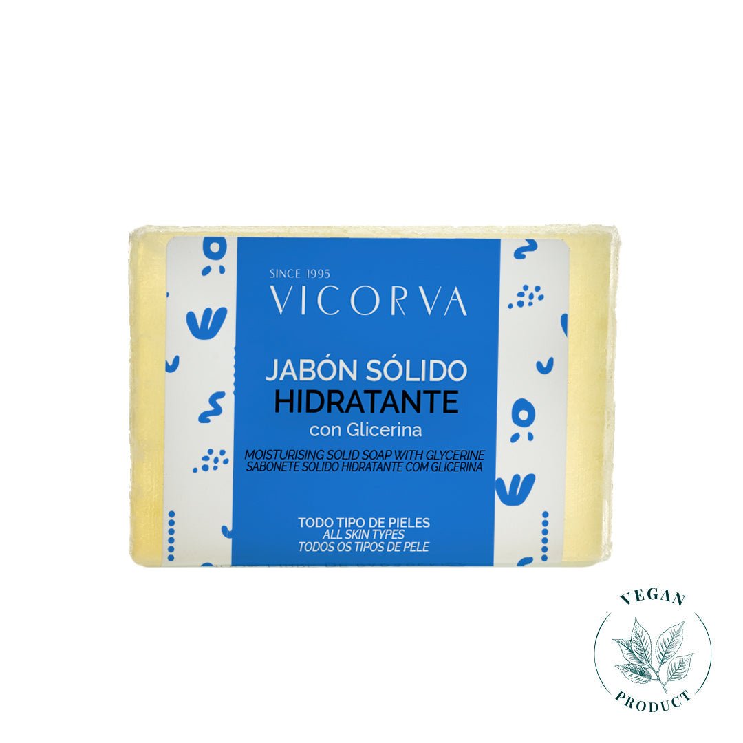 Jabón Sólido Hidratante Glicerina - Cosmética Vicorva