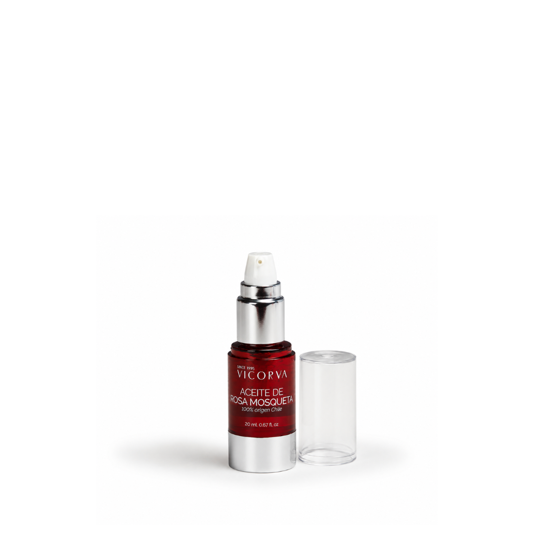 Aceite Rosa Mosqueta 100% Puro - 20 ml - Cosmética Vicorva