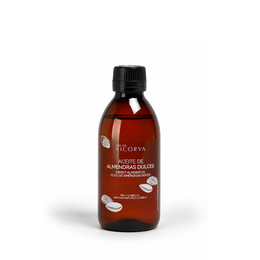 Aceite de Almendras Dulces 100% Puro - 250 ml - Cosmética Vicorva