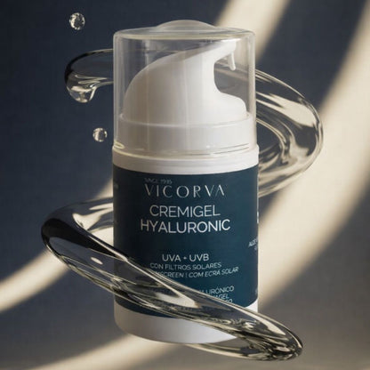 Cremigel Hyaluronic con FPS - 50 ml - Cosmética Vicorva