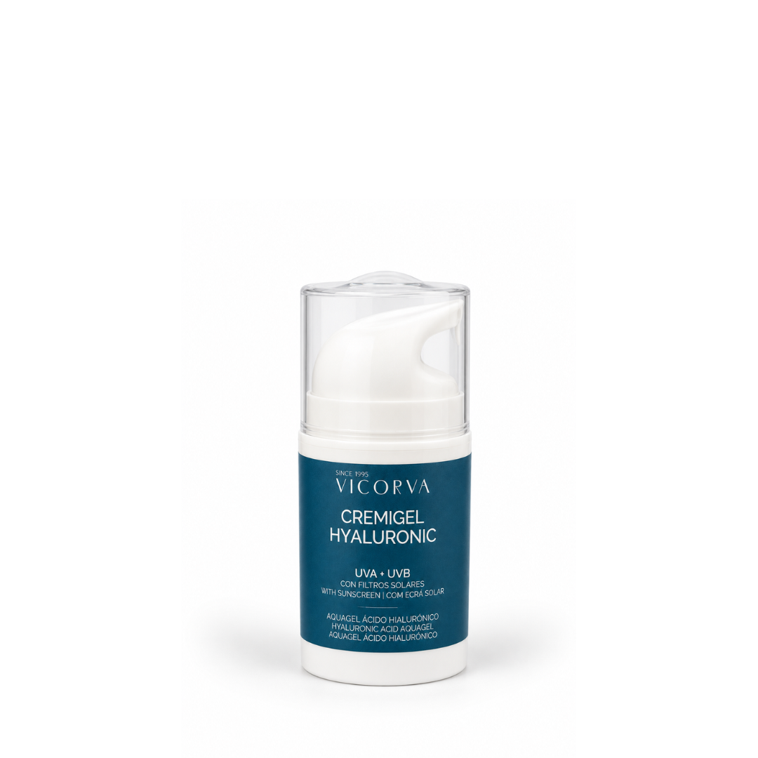 Cremigel Hyaluronic con FPS - 50 ml - Cosmética Vicorva