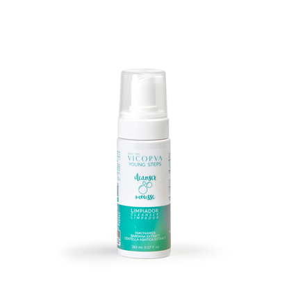 Limpiador Cleanser Mousse Niacinamida - 150 ml - Cosmética Vicorva