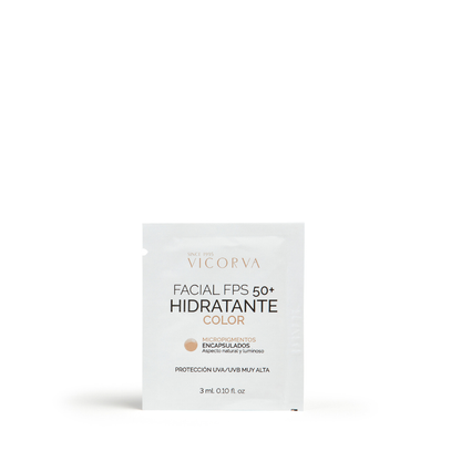 Mini Hidratante FPS 50+ Color - Cosmética Vicorva