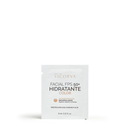 Mini Hidratante FPS 50+ Color - Cosmética Vicorva