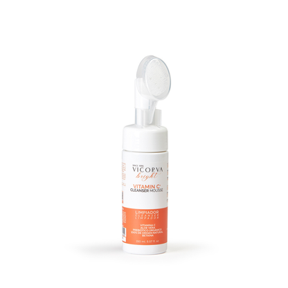 Limpiador Cleanser Mousse Vitamina C - 150 ML - Cosmética Vicorva