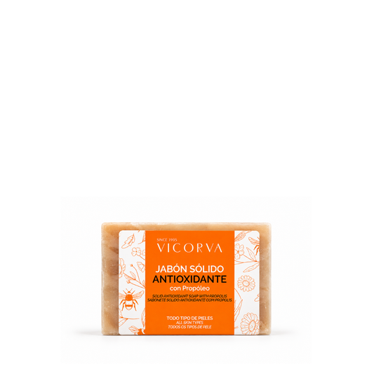 Jabón Sólido Antioxidante Propóleo - 100 gr - Cosmética Vicorva