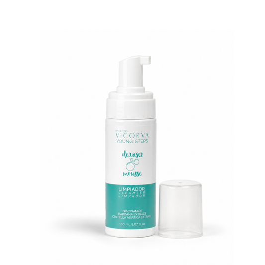 Limpiador Cleanser Mousse Niacinamida - 150 ml - Cosmética Vicorva