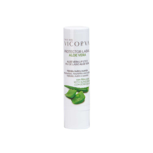Bálsamo Labial Aloe FPS - 4 gr - Cosmética Vicorva