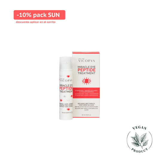 Miracle Eye Peptide Treatment - Contorno Ojos  Antiarrugas- 15 ml - Cosmética Vicorva