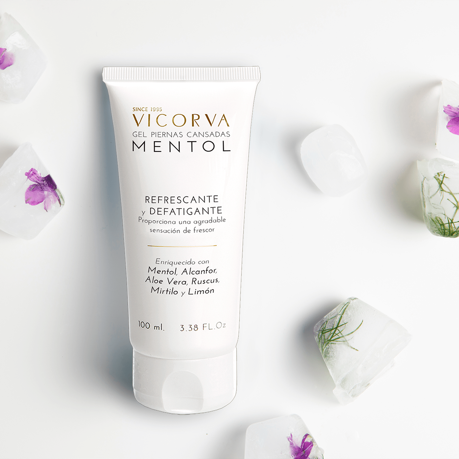 Gel Piernas Cansadas Mentol - 100 ML - Cosmética Vicorva