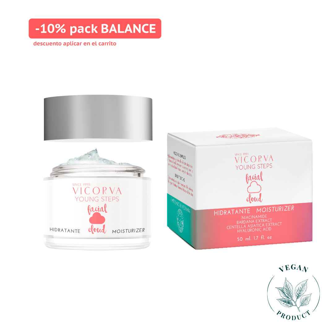 Hidratante Facial Cloud Seborreguladora - 50 ml - Cosmética Vicorva