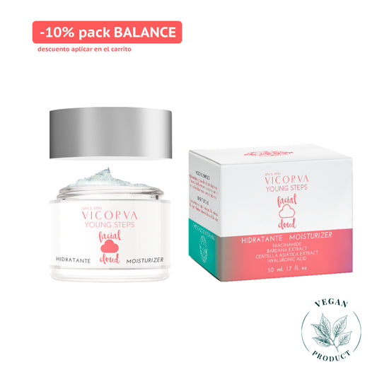 Hidratante Facial Cloud Seborreguladora - 50 ml - Cosmética Vicorva