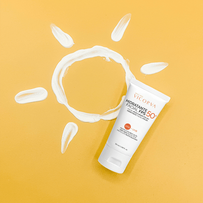 Hidratante Facial FPS 50+ - 50 ml - Cosmética Vicorva