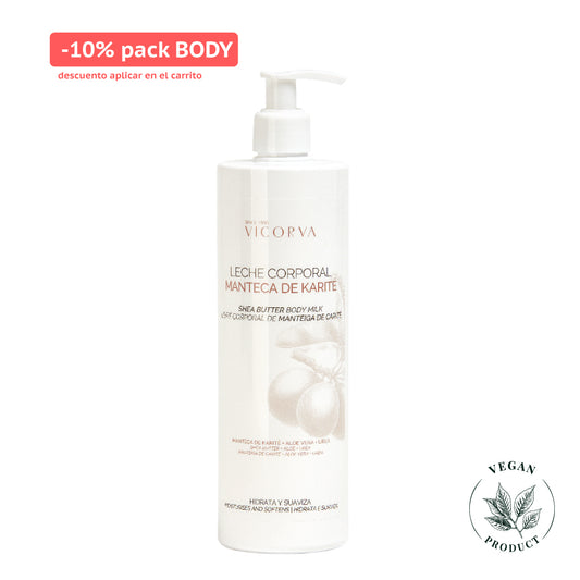 Leche Corporal - Manteca de Karité - 500 ml - Cosmética Vicorva