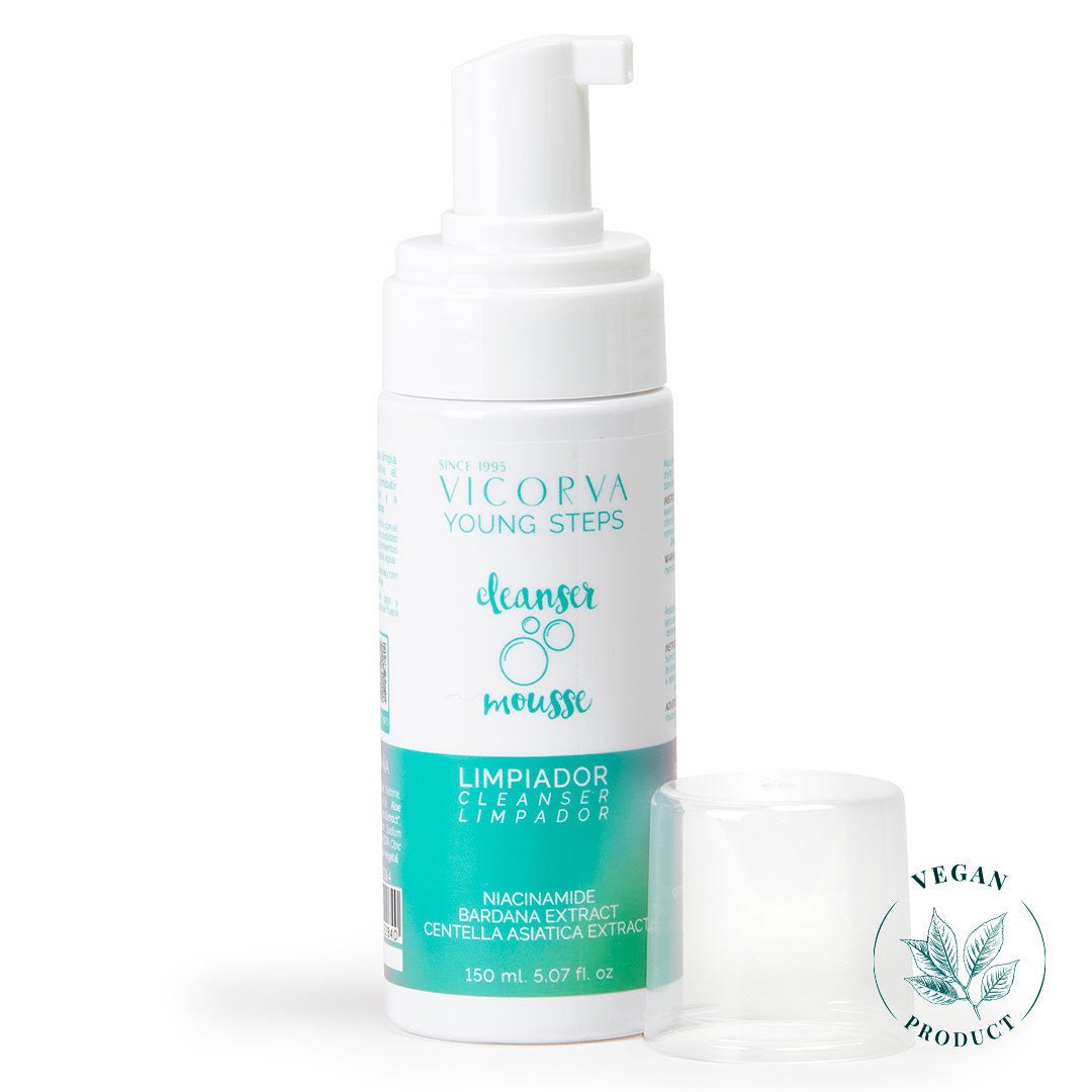 Limpiador Cleanser Mousse Niacinamida - 150 ml - Cosmética Vicorva