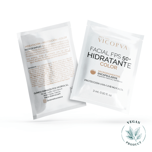 Mini Hidratante FPS 50+ Color - Cosmética Vicorva