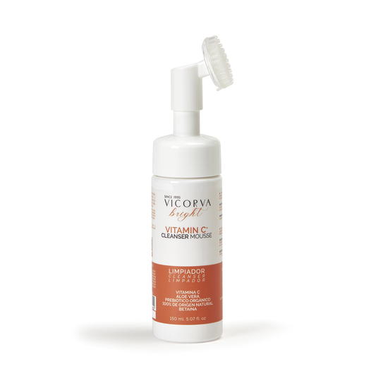 Limpiador Cleanser Mousse Vitamina C - 150 ML - Cosmética Vicorva