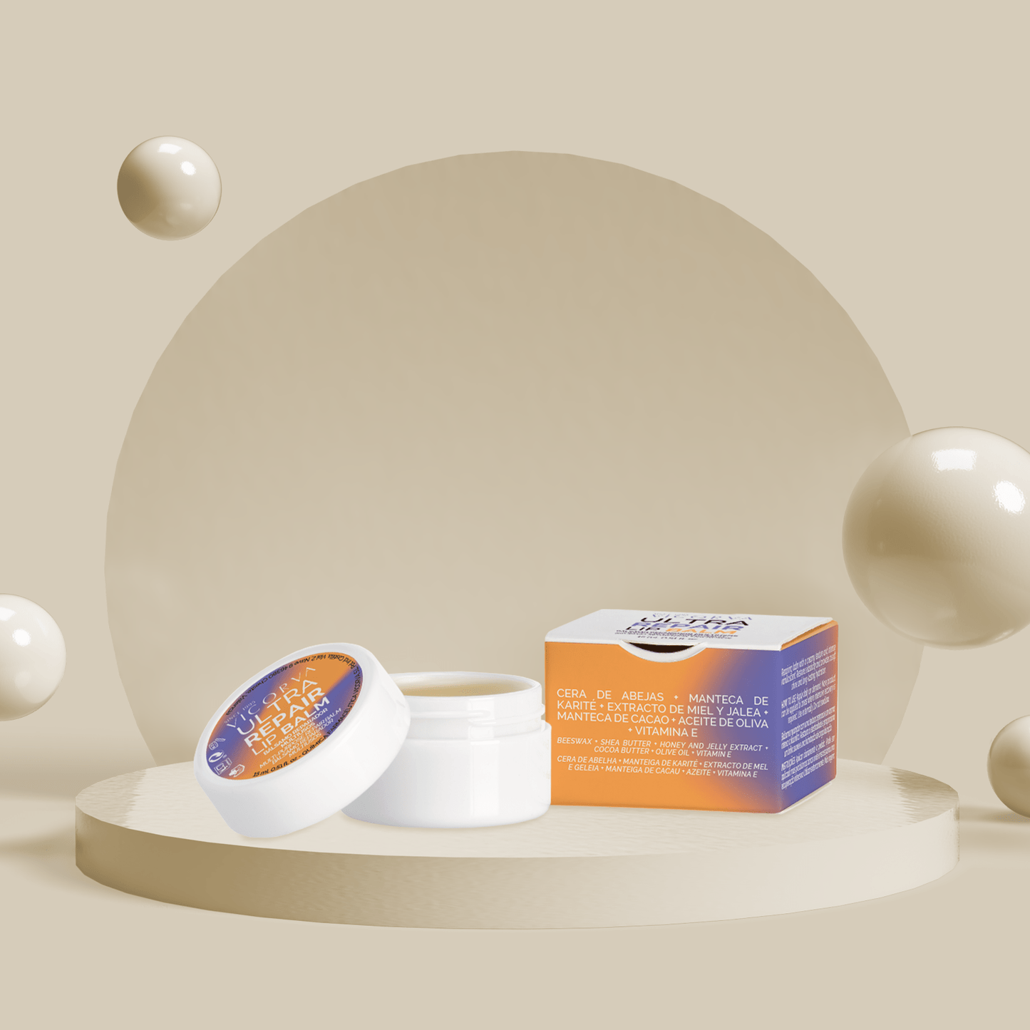 Ultra Repair Lip Balm - Bálsamo Reparador - 15 ml - Cosmética Vicorva